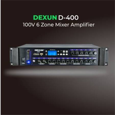DEX0UN D-400 6 ZONE 500W VOLUM CONTROL - 0